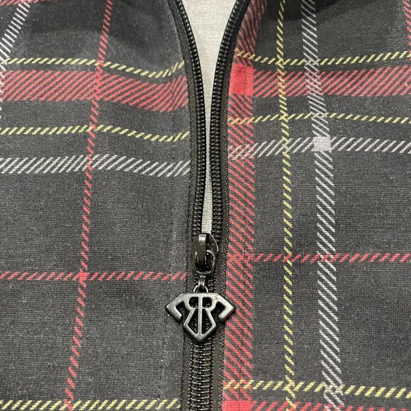 Rich & Rotten Los Angeles Plaid Zip-Up Jacket – Men’s Medium - Picture 4 of 5
